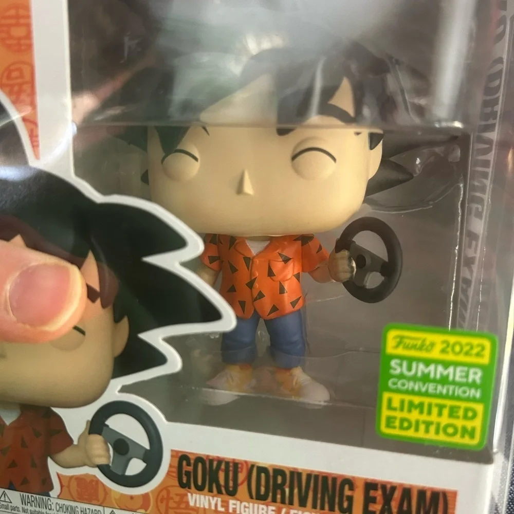 Funko Pop! Dragon Ball Z #1162 Goku Driving Exam 2022 Summer Convention - Picture 9 of 9